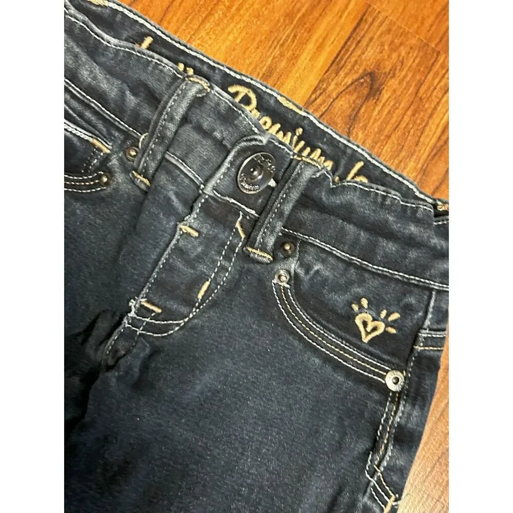 Justice girls jeans pants 5R Simply Low Jegging
